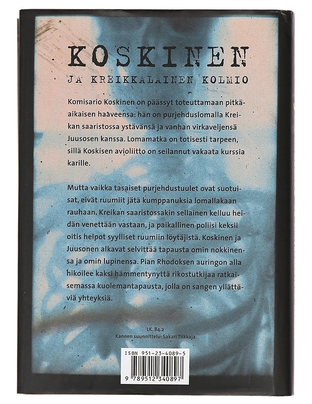 Koskinen ja kreikkalainen kolmio - Seppo Jokinen - Jännitys ja dekkarit - 10105416153 - 1