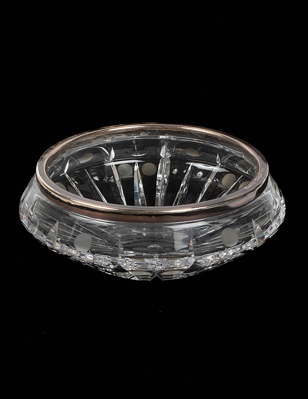 RIIHIMÄEN LASI kristallimalja hopeapannalla - Designsuosikit - 10105416172 - 0