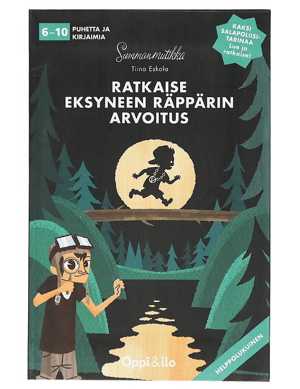 Ratkaise eksyneen räppärin arvoitus - Eskola, Tiina - Lastenkirjat - 10105416199 - 0