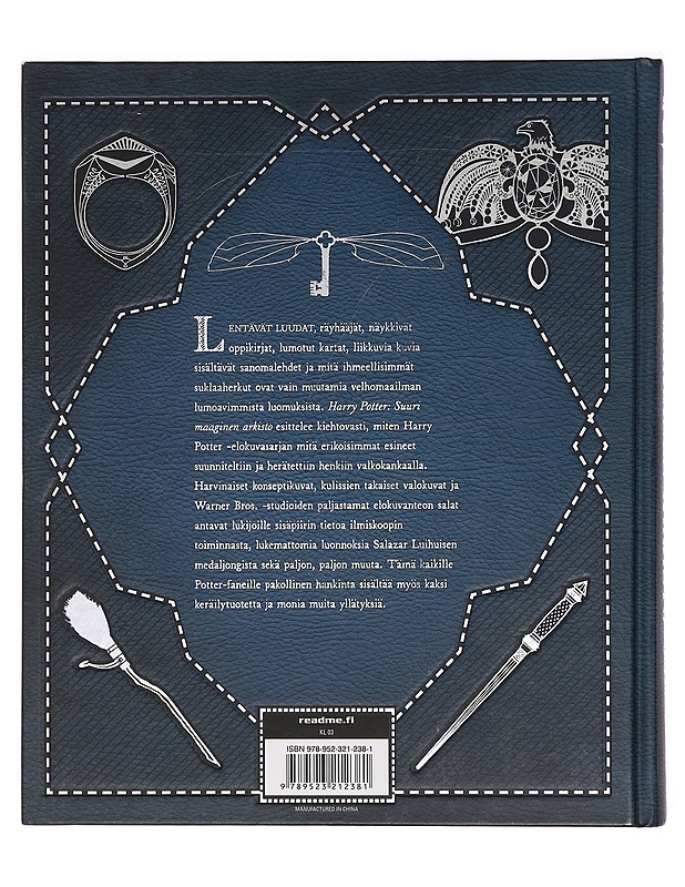 Harry Potter : suuri maaginen arkisto - Revenson, Jody - Lastenkirjat - 10105416210 - 1