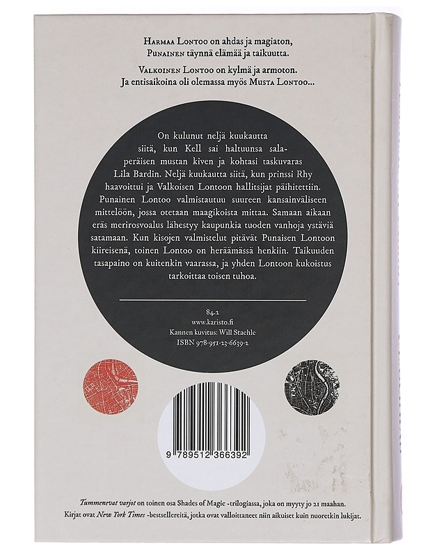 Tummenevat varjot - Schwab, Victoria - Fantasia- ja scifi - 10105416225 - 1