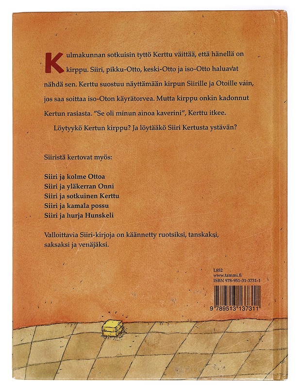 Siiri ja Kertun kirppu - Nopola, Tiina - Lastenkirjat - 10105416252 - 1