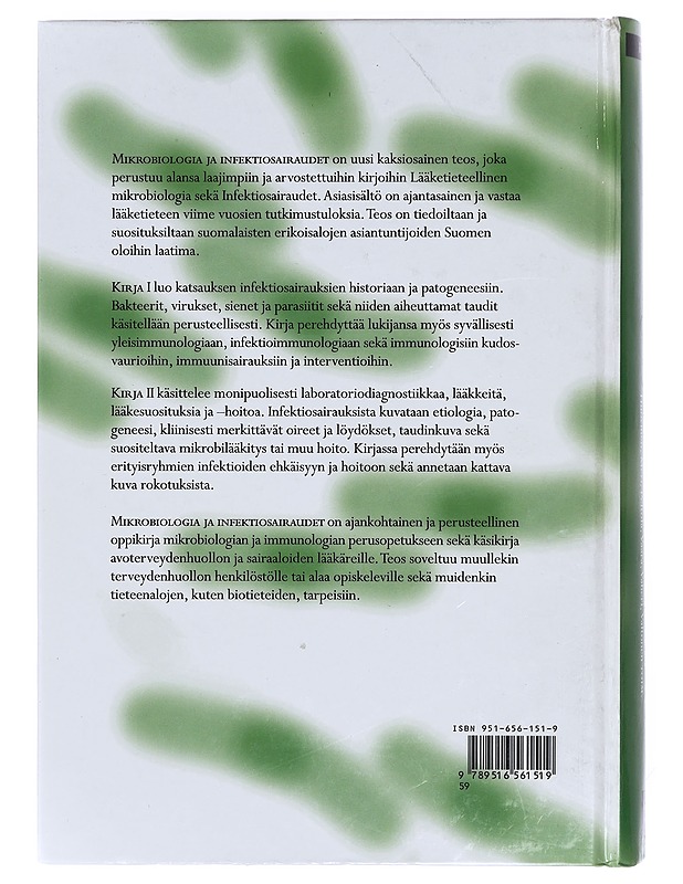 Mikrobiologia ja infektiosairaudet. Kirja 2 - Meri, Seppo - Tietokirjat ja oppaat - 10105416253 - 1