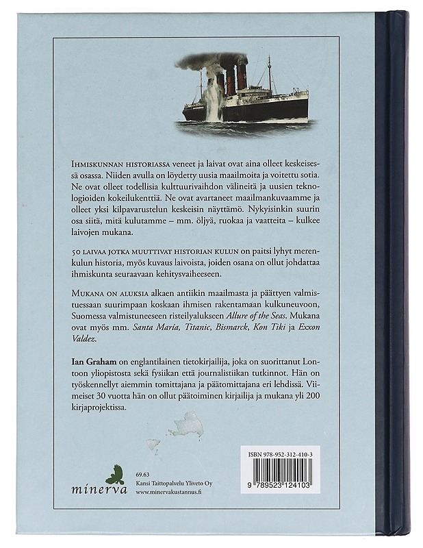 50 laivaa jotka muuttivat historian kulun - Graham, Ian - Historiakirjat - 10105416258 - 1