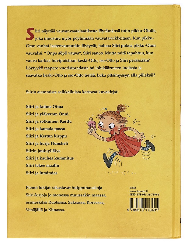 Siiri ja villi taapero - Nopola, Tiina - Lastenkirjat - 10105416261 - 1