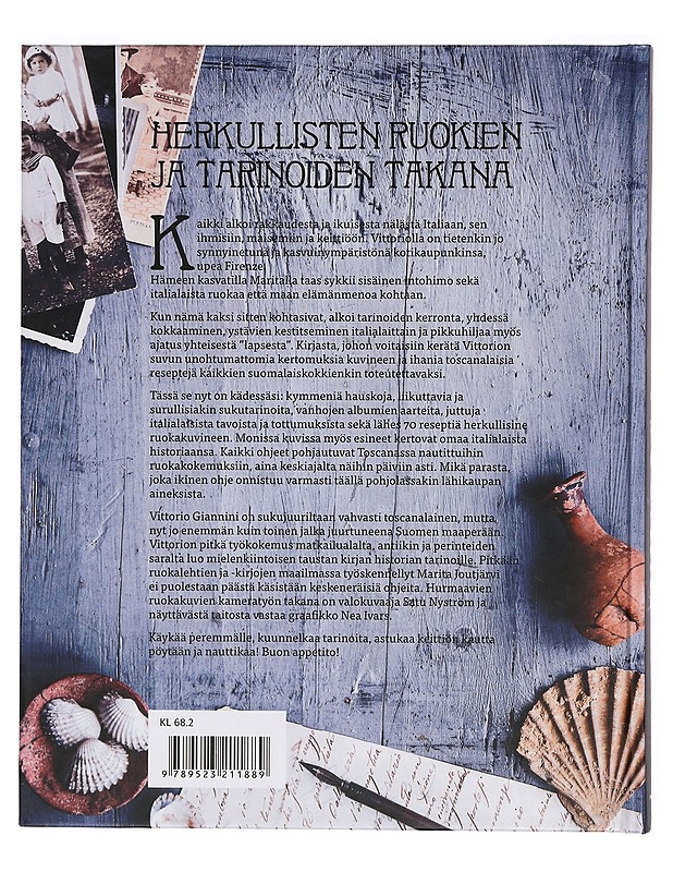 Herkullisten ruokien ja tarinoiden Toscana - Joutjärvi, Marita - Ruokakirjat - 10105416275 - 1