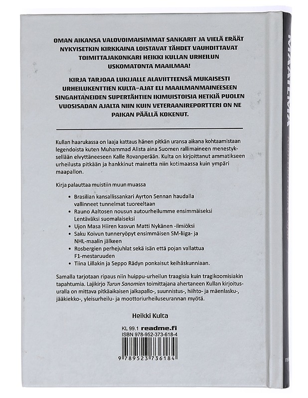 Urheilun uskomaton maailma : kenttien kulta-ajat - Heikki Kulta - Elämäkerrat ja muistelmat - 10105416283 - 1