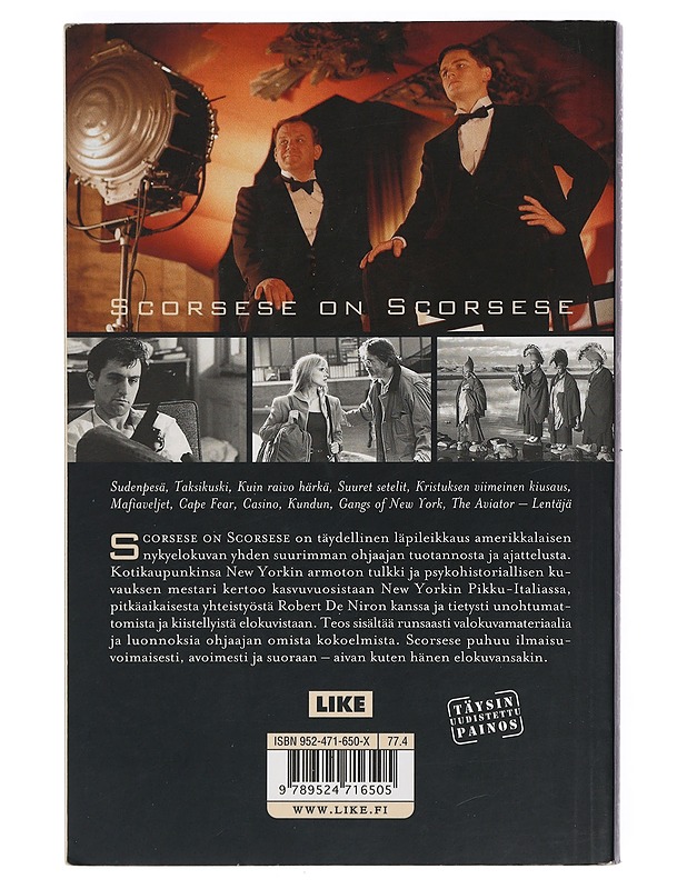 Scorsese on Scorsese - Christie, Ian - Elämäkerrat ja muistelmat - 10105416321 - 1