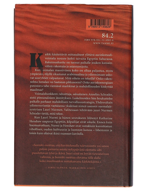 Jumalan pikkusormi - Risto Isomäki - Fantasia- ja scifi - 10105416328 - 1