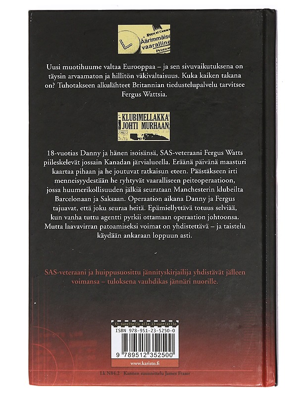 Laavavirta - McNab, Andy - Jännitys ja dekkarit - 10105416333 - 1