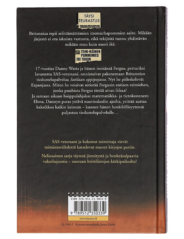 Maksun aika - McNab, Andy - Jännitys ja dekkarit - 10105416336 - 1