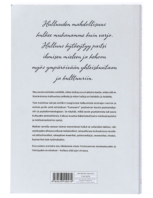 Hulluuden historia - Petteri Pietikäinen - Historiakirjat - 10105416345 - 1