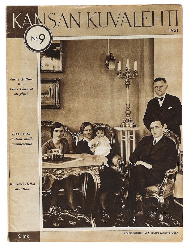 Kansan kuvalehti N:o 9 1931 - Lehdet - 10105416367 - 0