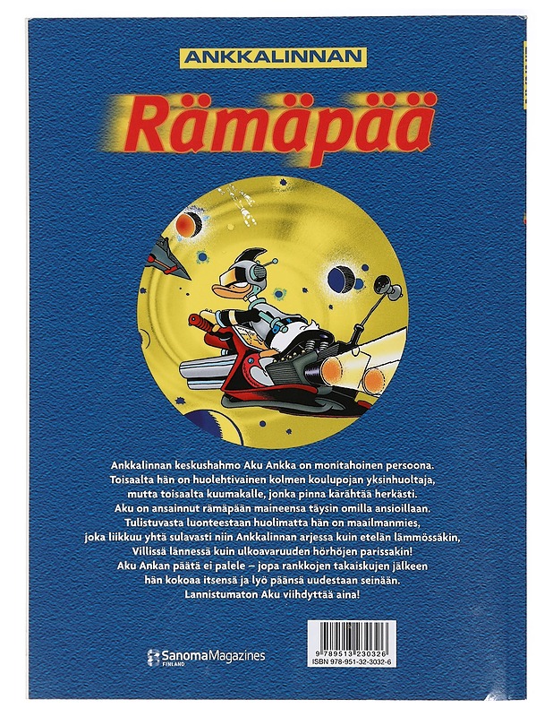 Ankkalinnan rämäpää - Walt Disney - Sarjakuvat - 10105416385 - 1