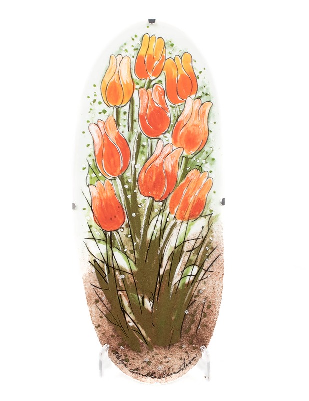 ARABIA Tulppaaneja tulvillaan seinäkoriste - Designsuosikit - 10105416399 - 0