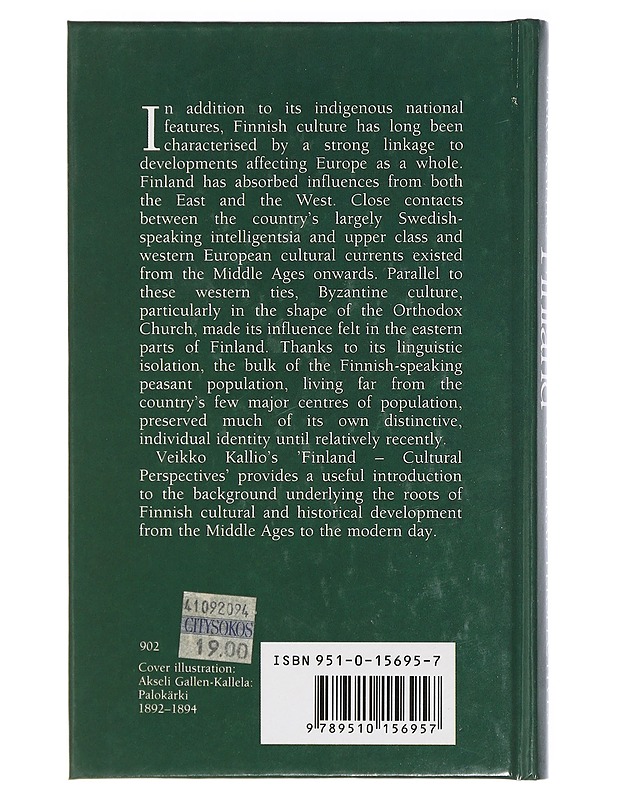 Finland : cultural perspectives - Kallio, Veikko - Kirja lahjaksi - 10105416410 - 1