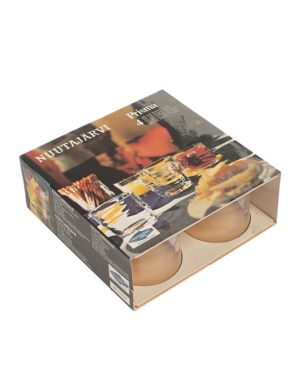 NUUTAJÄRVI Prisma On The Rocks - lasi, 4 kpl - Designsuosikit - 10105416441 - 0