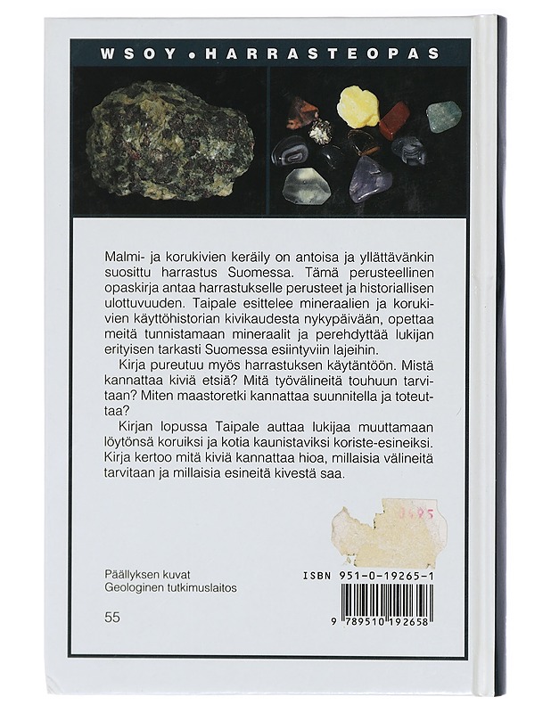 Kivet : etsijän ja keräilijän opas - Taipale, Kalle - Tietokirjat ja oppaat - 10105416449 - 1