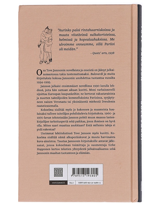 Bulevardi : ja muita kirjoituksia - Tove Jansson - Romaanit ja novellit - 10105416488 - 1