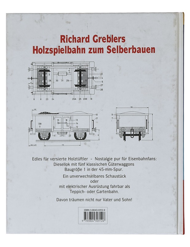 Holz-Modellbahn selberbauen - Grebler, Richard - Tietokirjat ja oppaat - 10105416540 - 1