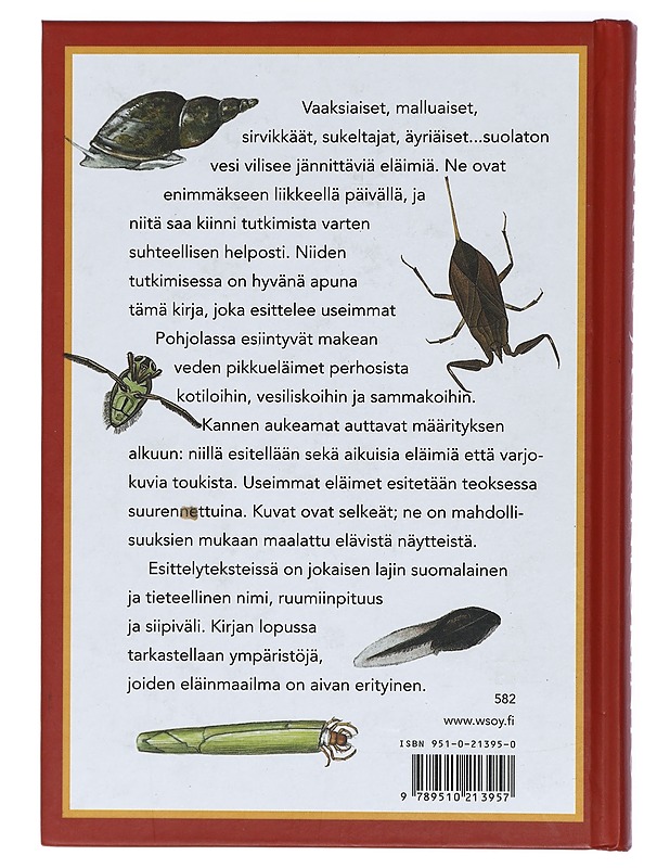 Vesikirppu ja sudenkorento : makean veden eläimiä - Olsen, Lars Henrik - Tietokirjat ja oppaat - 10105416583 - 1