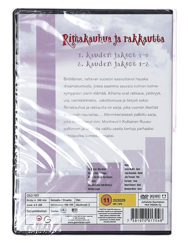 Rimakauhua ja rakkautta - S1E4-6 + S2E1-2 - DVD - DVD-elokuvat - 10105416602 - 1