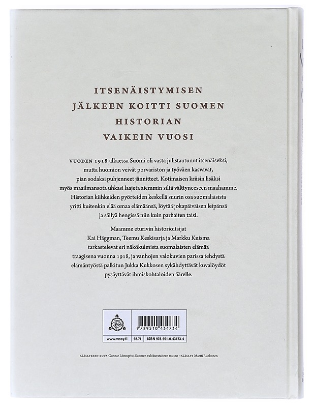 1918 - Häggman, Kai - Historiakirjat - 10105416606 - 1