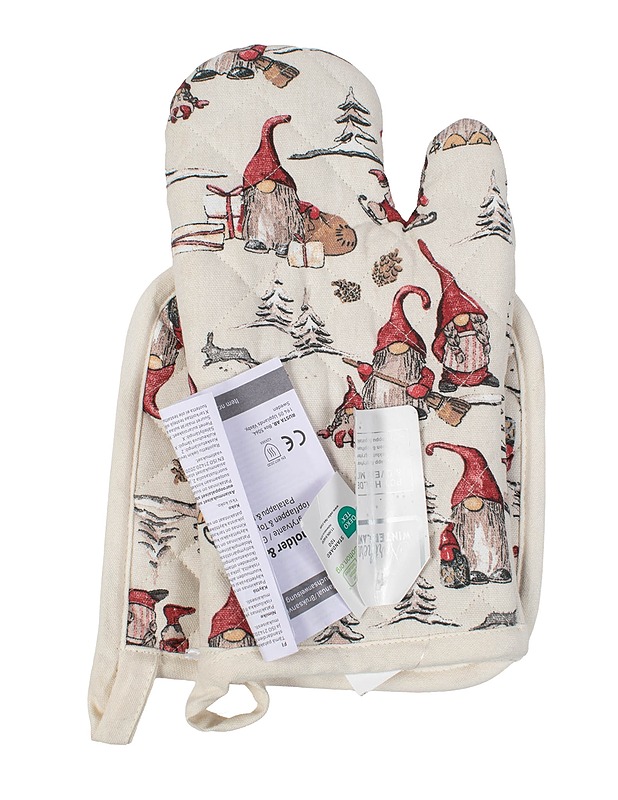 NORTHERN WINTERLAND patalappu ja patakinnas - Joulutuotteet - 10105416639 - 1