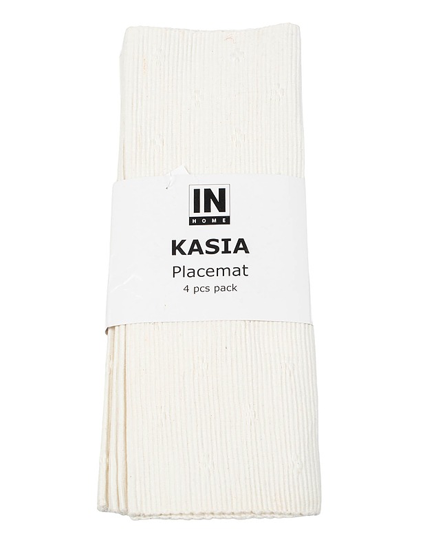 IN HOME Kasia kangastabletti, 4 kpl - Keittiötekstiilit - 10105416641 - 0