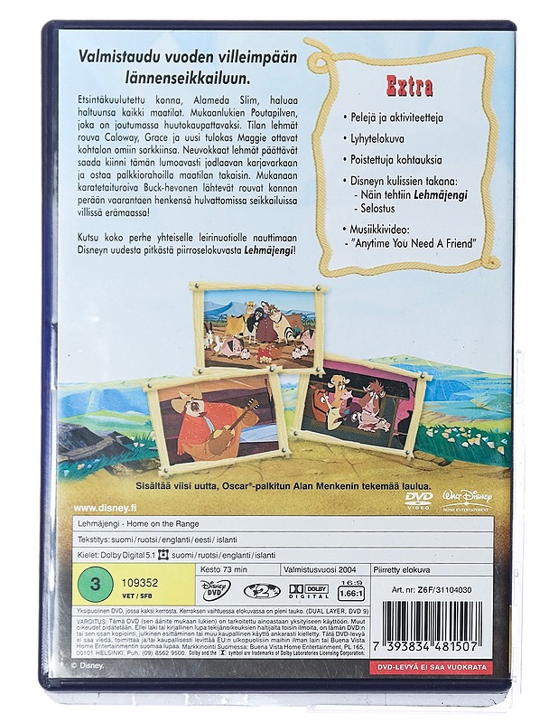 Lehmäjengi - DVD - DVD-elokuvat - 10105416642 - 1
