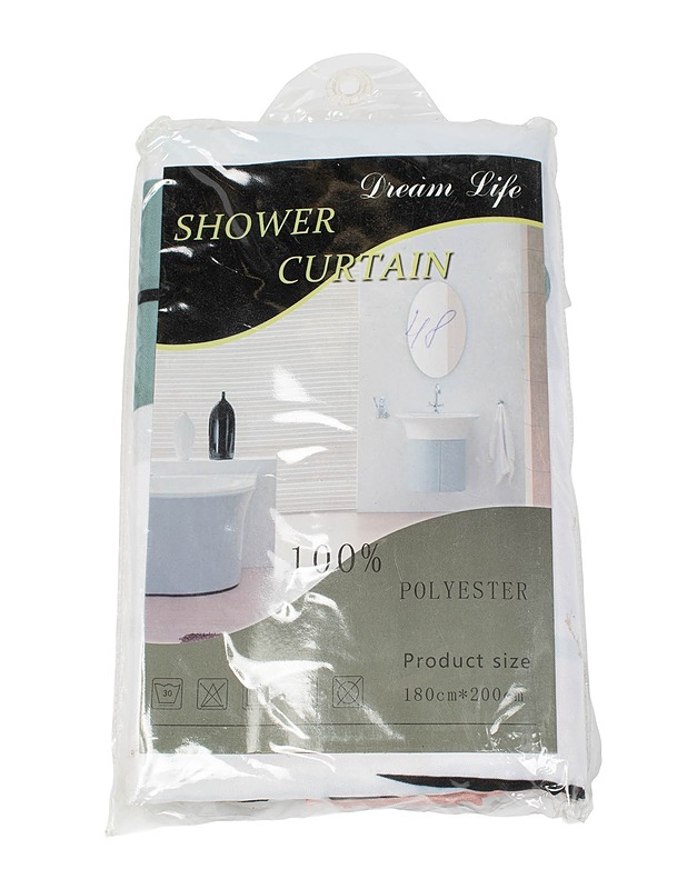 DREAM LIFE suihkuverho, 180 x 200 cm - Muut kodintekstiilit - 10105416652 - 0