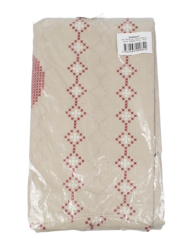 Joulusydän pussilakanasetti, 150 x 210 cm - Joulutuotteet - 10105416663 - 0