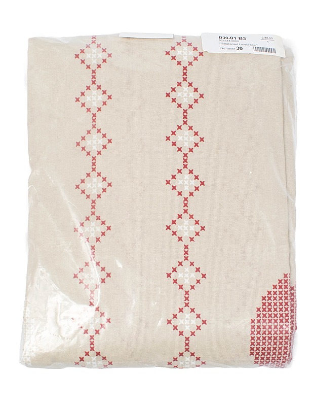 Joulusydän pussilakanasetti, 150 x 210 cm - Joulutuotteet - 10105416664 - 0