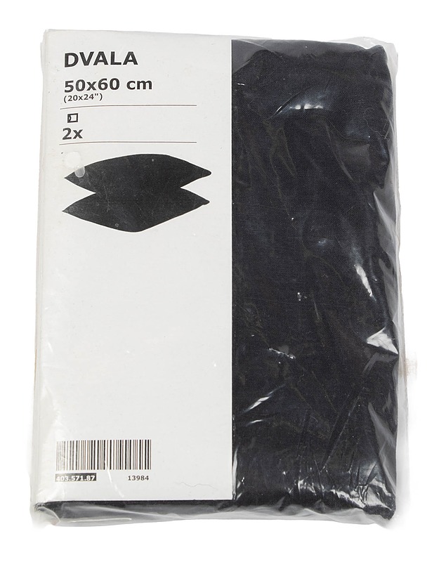 IKEA Dvala tyynynpäällinen, 50 x 60 cm, 2 kpl - Liinavaatteet - 10105416667 - 0