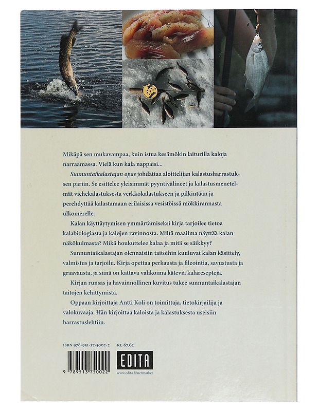 Sunnuntaikalastajan opas - Koli, Antti - Tietokirjat ja oppaat - 10105416722 - 1