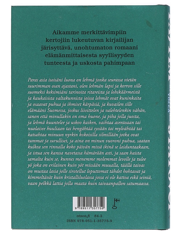 Lehmä synnyttää yöllä - Pajtim Statovci - Romaanit ja novellit - 10105416752 - 1