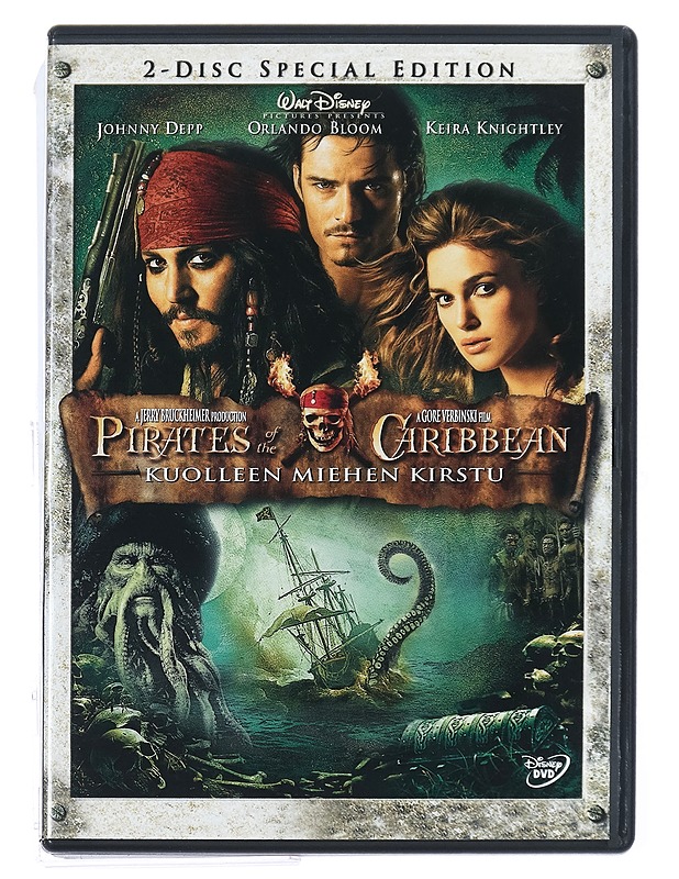Pirates Of The Carribean: Kuolleen Miehen Kirstu - DVD - DVD-elokuvat - 10105416825 - 0