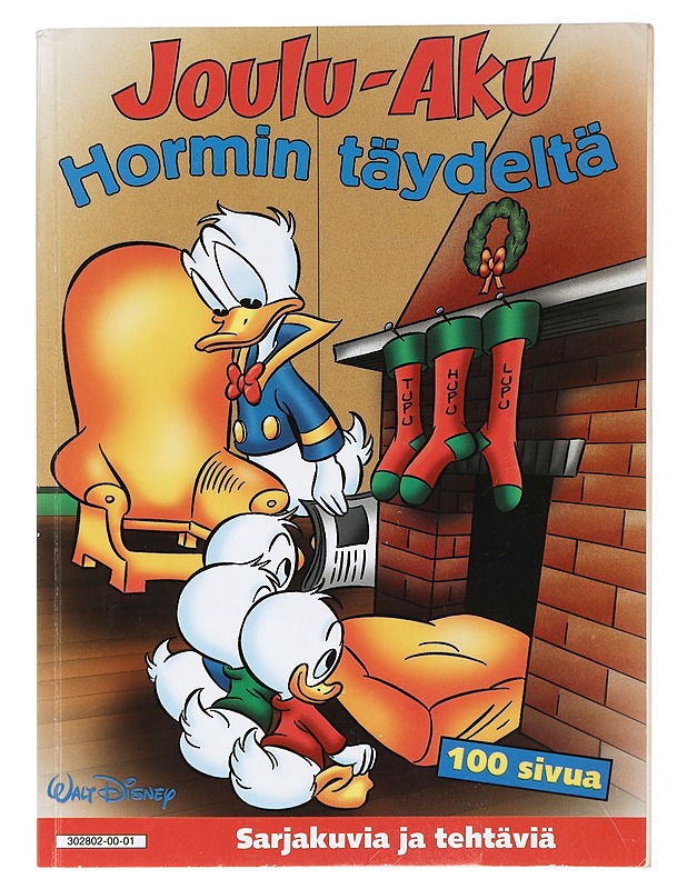 Joulu-Aku / Hormin täydeltä : sarjakuvia ja tehtäviä - Disney, Walt - Sarjakuvat - 10105416824 - 0