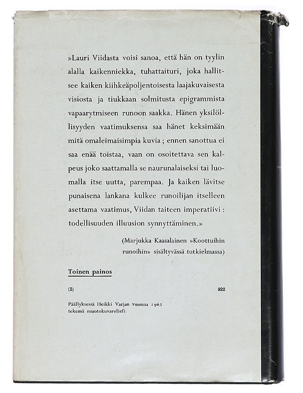 Kootut runot - Lauri Viita - Runot ja näytelmät - 10105416826 - 1