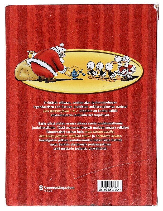 Aku Ankka : Carl Barksin - Joulu1 - Sarjakuvat - 10105416838 - 1
