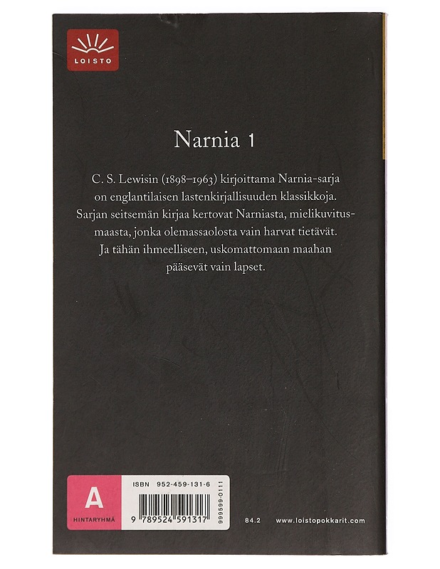 Narnia-kirjasarja 1-7 - Lewis, C. S. - Fantasia- ja scifi - 10105416866 - 1