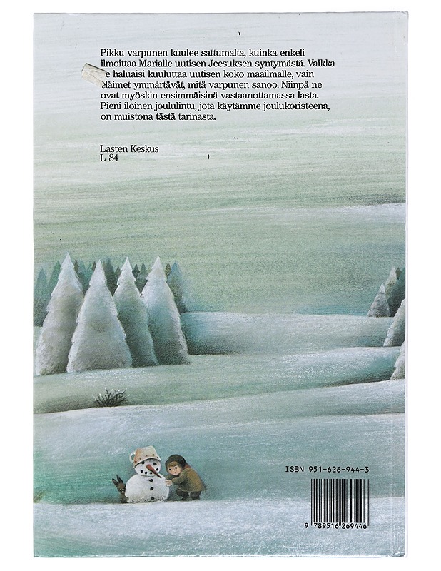 Jouluvarpunen - Krenzer, Rolf - Lastenkirjat - 10105416842 - 1