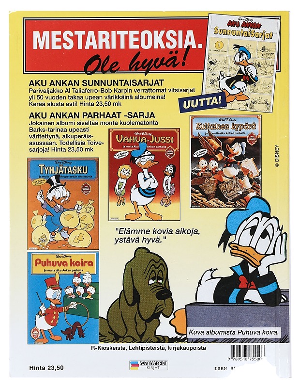 Aku Ankan jouluyllätys - Disney, Walt - Sarjakuvat - 10105416849 - 1