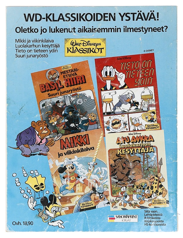 Aku Ankka: Jouluyllätys - Lastenkirjat - 10105416861 - 1