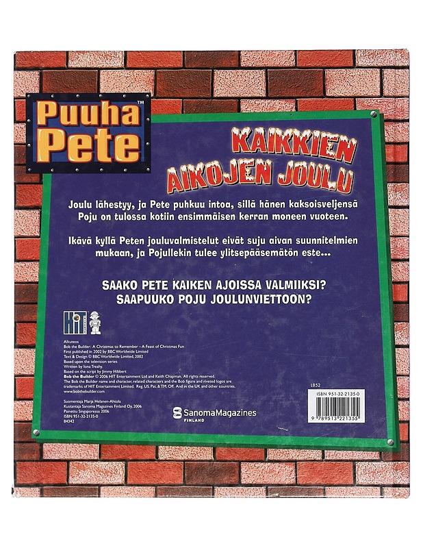 Puuha Pete: Kaikkien Aikojen Joulu - Lastenkirjat - 10105416876 - 1