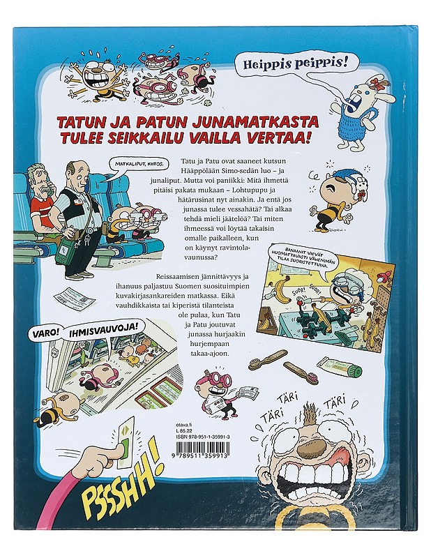 Tatu ja Patu : kovaa menoa kiskoilla - Aino Havukainen, Sami Toivonen - Lastenkirjat - 10105416918 - 1