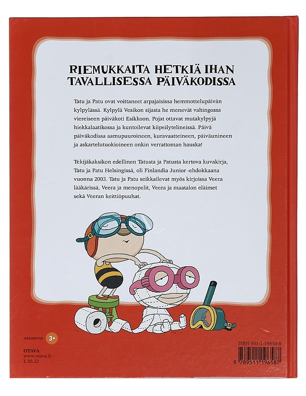 Tatu ja Patu päiväkodissa - Aino Havukainen, Sami Toivonen - Lastenkirjat - 10105416923 - 1