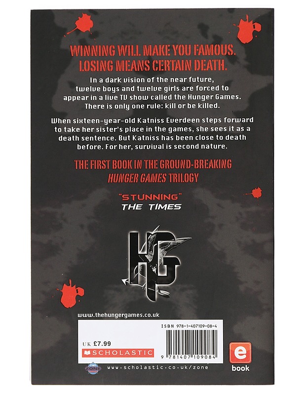 The hunger games - Suzanne Collins - Jännitys ja dekkarit - 10105416968 - 1