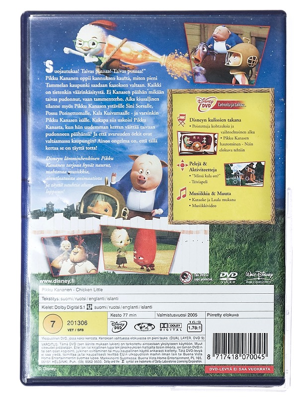 Pikku Kananen - DVD - DVD-elokuvat - 10105416994 - 1