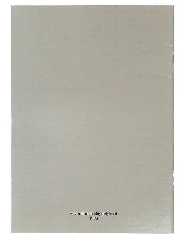 Vilho Lampi - 11.6.-7.8.1988, taidekeskus Pyrri - Tietokirjat - 10105417001 - 1